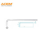 Image de CLE MALE COUDEE EXTRA LONG 8MM ACEM