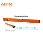 Image de NIVEAU TUBULAIRE 600MM N61 ACEM
