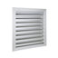 Image de GRILLE INDUSTRIE 300X300 MM OP/ALUMINIUM/BLANC VENTILO