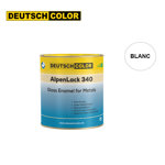 Image de PEINTURE LAQUEE BRILLANTE 340 BLANC 500G DEUTSCH COLOR