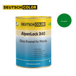 Image de PEINTURE LAQUEE BRILLANTE 340 VERT JARDIN 500G DEUTSCH COLOR