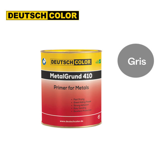 Image de ANTIROUILLE METALGRUND 410 GRIS 0.5KG DEUTSCH COLOR