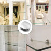 Image de SUPPORT D'ETAGERE EN VERRE REGLABLE 08 MM