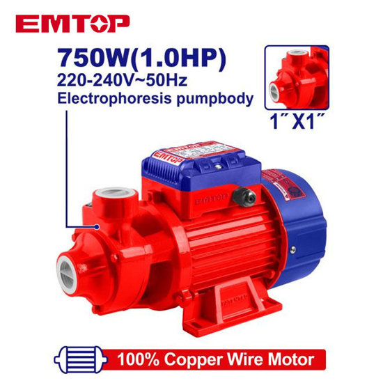 Image de ELECTROPOMPE 1CV 1"H52M 50L/MN EWPPV07501 EMTOP