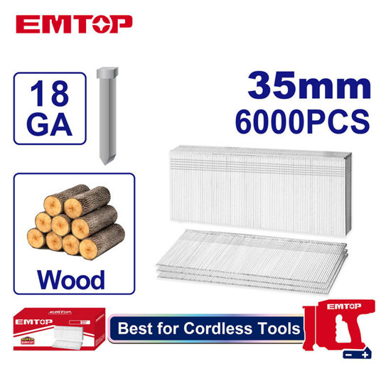 Image de CLOUS POUR CLOUEUSE 35MM(6000PIECES) ENAL18356 EMTOP