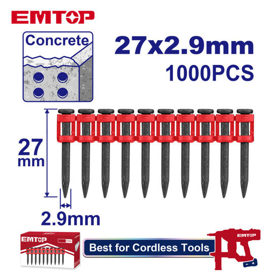 Image de CLOUS CLOUEUR (1000PIECES) 27x2.9MM ENAL02271 EMTOP