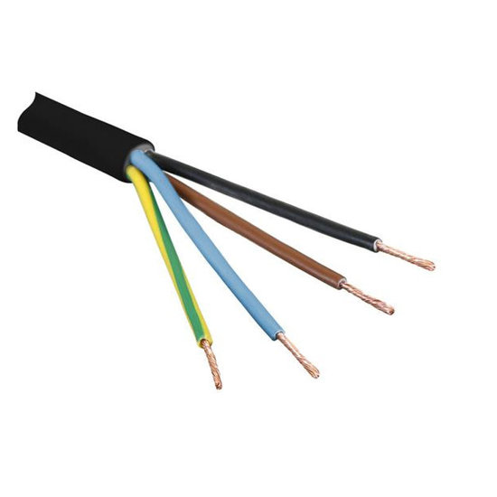Image de CABLE SOUPLE 4X2.5 MM NOIR 1M
