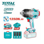 Image de CLE A CHOCS 1350 NM AVEC 2 BATTERIES 20V+ACC TIWLI20135 TOTAL