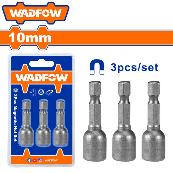 Image de JEU DE 3 PORTE EMBOUTS 10MM*48MM WWR1K10 WADFOW