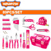 Image de CAISSE A OUTILS AVEC JEU 89 OUTILS ROSE WHS3B89 WADFOW