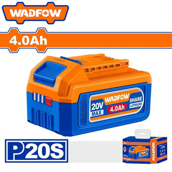 Image de BATTERIE 20V 4.0AH WLBP540 WADFOW 