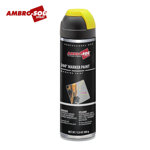 Image de PEINTURE DE TRACAGE DE CHANTIER JAUNE FLUO V403JF AMBROSOL