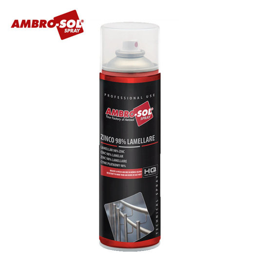 Image de BOUTEILLE ZINC 98% LAMELLAIRE  Z358 500ML AMBROSOL