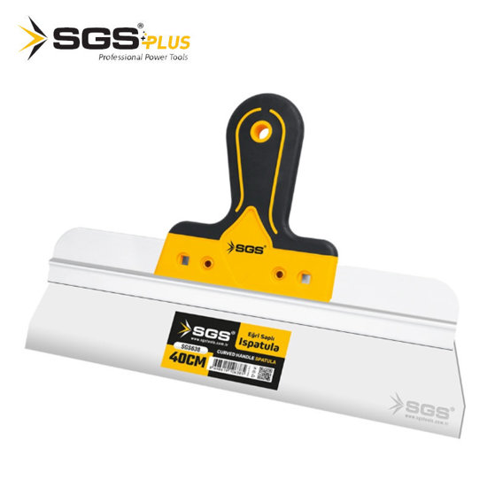 Image de SPATULE A MANCHE COURBE 40CM INOXYDABLE SGS