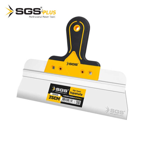 Image de SPATULE A MANCHE COURBE 25CM INOXYDABLE SGS