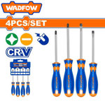 Image de JEU DE 4 TOURNEVIS CR-V WSS1204 WADFOW