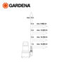 Image de POMPE D'EVACUATION POUR EAUX CHARGEES 20000 9044-20 GARDENA