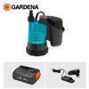 Image de POMPE IMMERGEE POUR EAUX CLAIRES A BATTERIE 18V P4A 14600-20 GARDENA