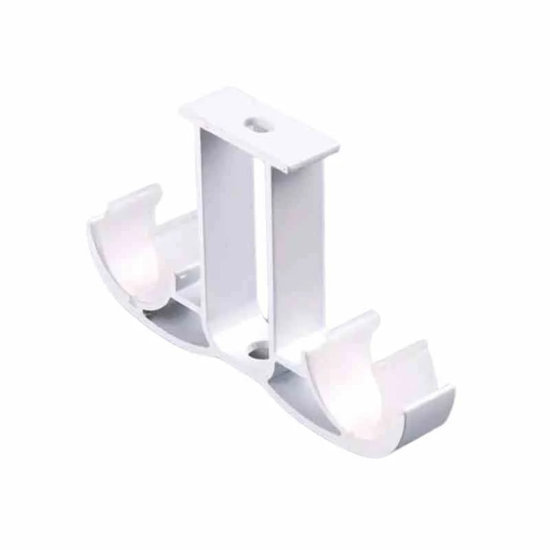 Image de SUPPORT PLAFOND DOUBLE 27 ARGENT
