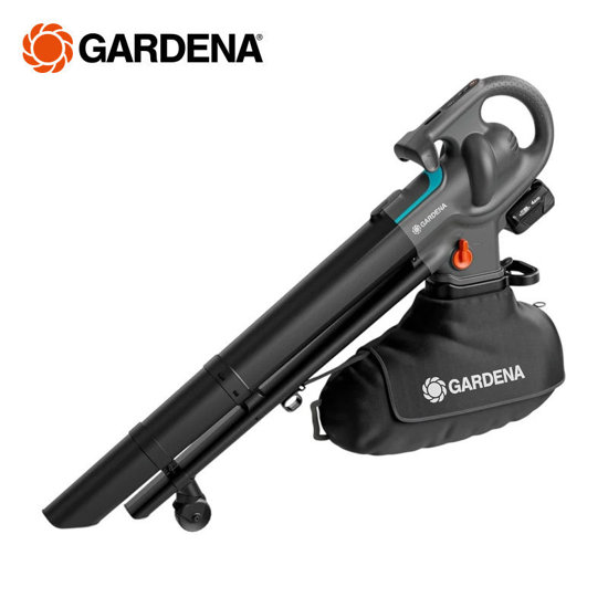 Image de ASPIRATEUR SOUFFLEUR BROYEUR 3-EN-1 18V A BATTERIE 14895-20 GARDENA
