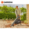 Image de ASPIRATEUR SOUFFLEUR BROYEUR 3-EN-1 18V A BATTERIE 14895-20 GARDENA