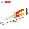 Image de PINCE BEC DEMI ROND ISOLE 200MM BOSCH