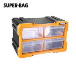 Image de BOITE DE RANGEMENT 4 TIROIRS ASR-6013 SUPER-BAG
