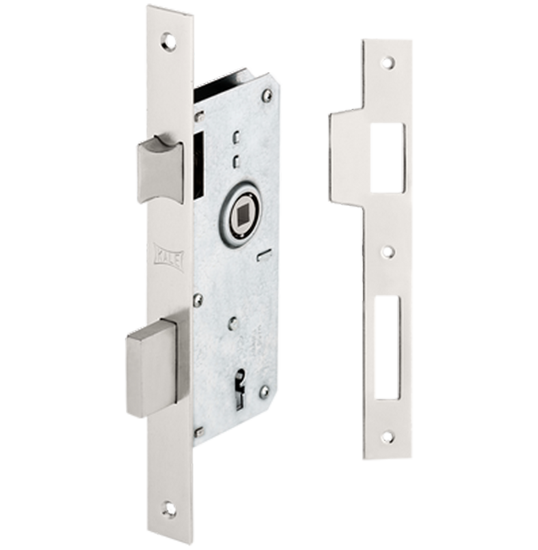 Image de SERRURE ENCASTRE 166AR-70 T/NICKEL KALE 
