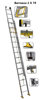 Image de ECHELLE COULISSANT ALUMINIUM 2X5M20/9M15 CENTAURE