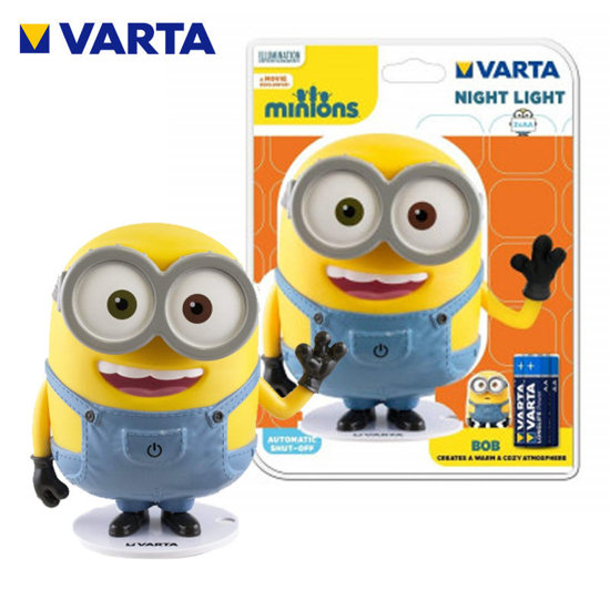 Image de TORCHE MINIONS NIGHT LIGHT 3AA VARTA 