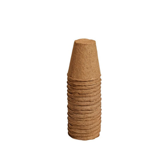 Image de POTS 8 BIODEGRADABLES ROND X16 ECOLOR