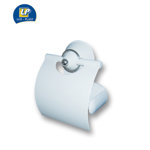 Image de PORTE PAPIER TOILETTE BLANC/CHROME LUXPLAST