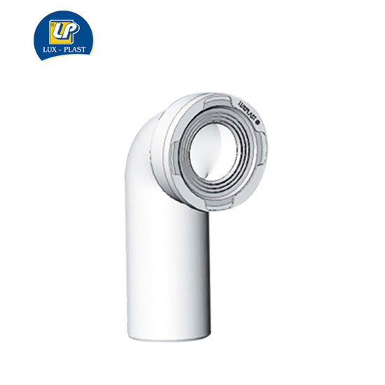 Image de PIPE D'EVACUATION WC COUDEE D100 LUXPLAST