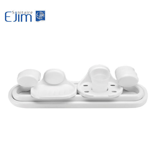 Image de ENSEMBLE  SALLE DE BAIN BLANC 5P  EJIM