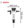 Image de MARTEAU PIQUEUR 29.5 KG 2000 W 62 J GSH 27 VC BOSCH