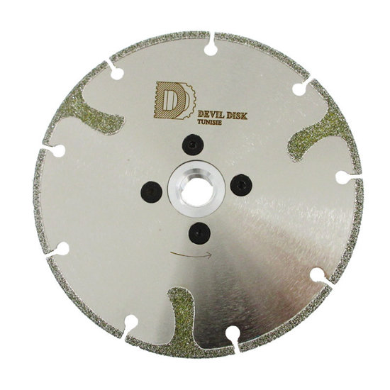 Image de DISQUE DIAMANT MARBRE ELECTRODEPOSE AL 22.23 D125 DIAMEX