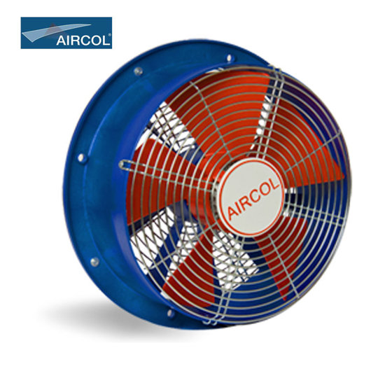 Image de VENTILATEUR AXIAL S400 220V 55W 2GRILLAGE 220V AIRCOL