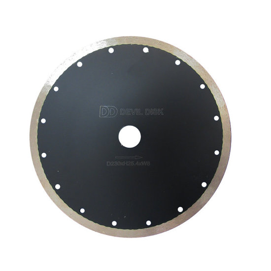 Image de DISQUE DIAMANT POUR GRES ET CERAMIQUE D230 AL25.4