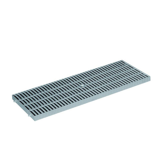 Image de GRILLE POUR CANIVEAU 13X50