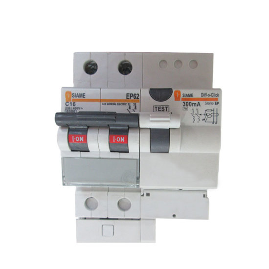 Image de DISJONCTEUR DIFFERENTIEL 2X16A 300 MA SIAME