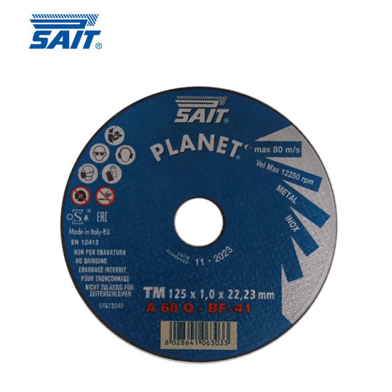 Image de DISQUE PLANET-TM 125X1X22.23 A60Q SAIT