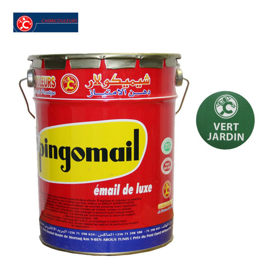 PEINTURE A HUILE JAUNE (POT DE 4KG)