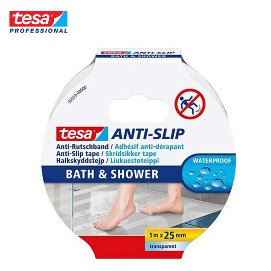 Image de BANDE ANTI DERAPANTE SPECIAL SDB 25X5 TESA