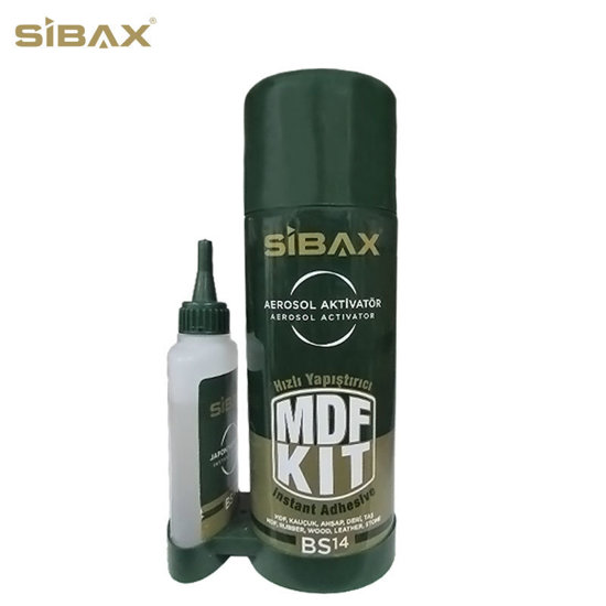 Image de COLLE MDF KIT 400ML+100GR SIBAX