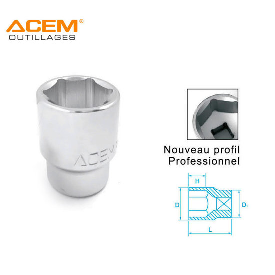 Image de DOUILLE 3/4 22MM ACEM