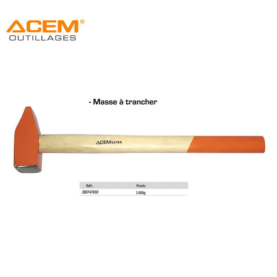 Image de MARTEAU MASSETTE 5KG ACEM