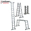 Image de ECHELLE ARTICULEE ALUMINIUM AK011 4X3MAR=3.40M ÇAGSAN