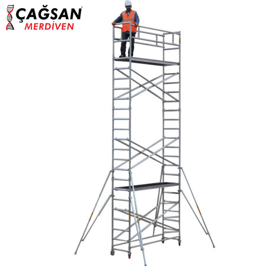 Image de ECHAFAUDAGE ALUMINIUM PROTTUBL 10 PROF 10/8.4/10.4 ÇAGSAN