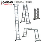 Image de ECHELLE ARTICULEE ALUMINIUM HERCULE HR020 4*5MAR=6.20 ÇAGSAN