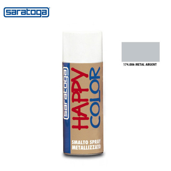 Image de PEINTURE METAL ARGENT 174.006 400 ML SARATOGA 